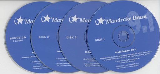 Linux Mandrake CD